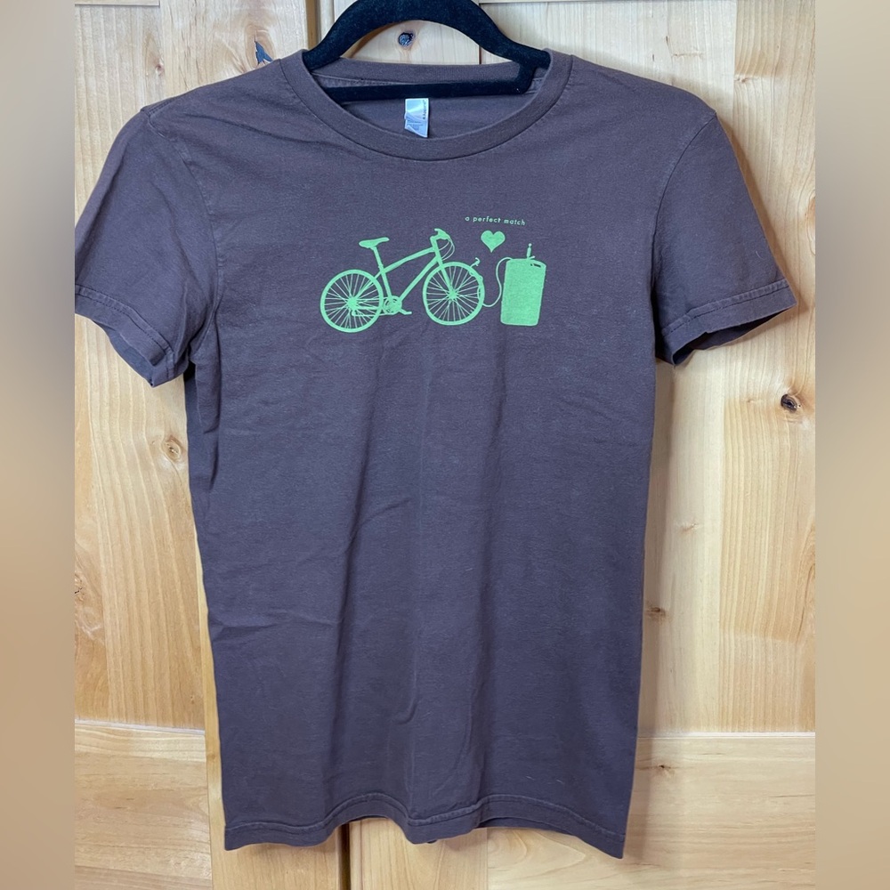 Standing Stone beer/cycling tee